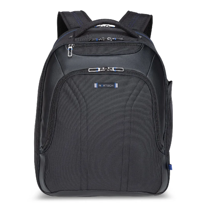 Luggage trolley organizers to hold small items like keys and phonesNextech Business Backpack