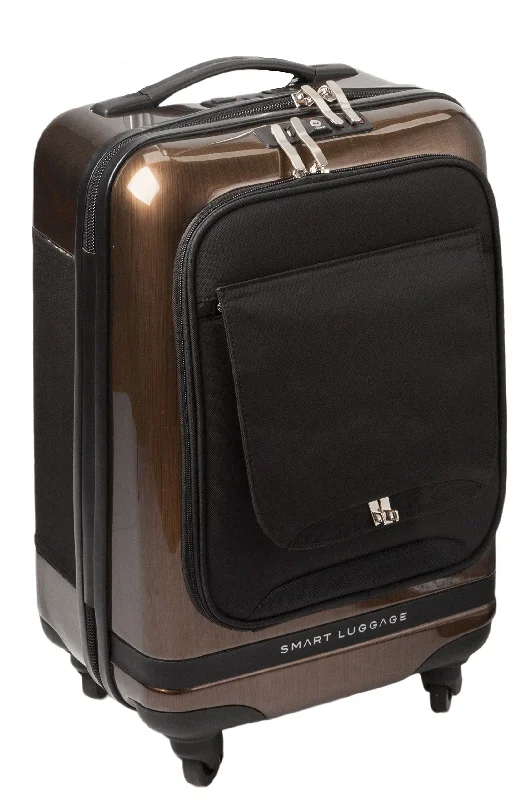 TSA-approved combination locks for luggage security during international travelNuminous London Smart Executive 20" Cabin Luggage Case, Gold Brush TSA-approved combination locks for luggage security during international travelNuminous London Smart Executive 20" Cabin Luggage Case, Gold Brush