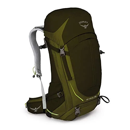 Neck pillows with memory foam for comfortable in - flight or car ridesOsprey Stratos 36 Men's Hiking Backpack, Gator Green, Small/Medium