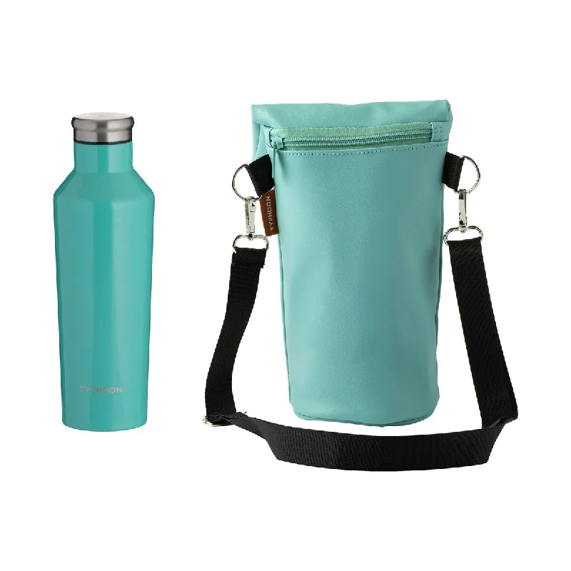 Luggage straps with buckle closures to secure overstuffed bagsPure Stainless Steel Bottle and Bottle Bag