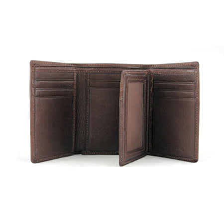 Travel document holders with multiple slots for passports and ticketsOsgoode Marley Leather RFID Extra Page Trifold Leather Wallet