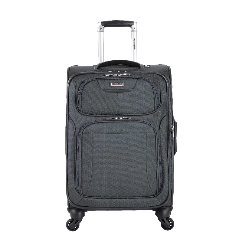 TSA-approved combination locks for luggage security during international travelRicardo Beverly Hills Luggage Saratoga 21" Carry On Suitcase, Graphite