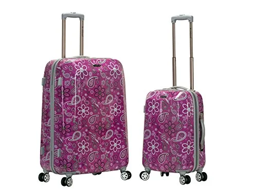 Portable shoe bags to keep footwear separate in suitcasesRockland 2 Pc Polycarbonate/Abs Upright Luggage Set, Bandana Portable shoe bags to keep footwear separate in suitcasesRockland 2 Pc Polycarbonate/Abs Upright Luggage Set, Bandana