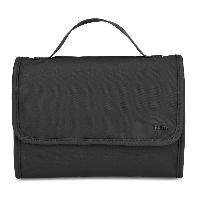 TSA-approved combination locks for luggage security during international travelRoots Travel Toiletry Bag