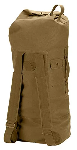 Luggage trolley organizers to hold small items like keys and phonesRothco Double Strap Duffle Bag, Coyote ( 22"x38")