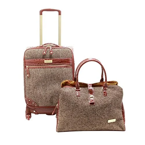 Hanging toiletry bags with multiple compartments for bathroom essentialsSamantha Brown Tweed 2-Piece 21" Spinner And Shoulder Bag Luggage Set - Tan Hanging toiletry bags with multiple compartments for bathroom essentialsSamantha Brown Tweed 2-Piece 21" Spinner And Shoulder Bag Luggage Set - Tan