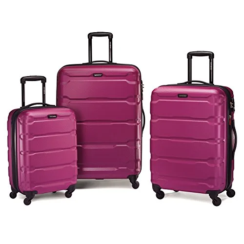 Travel garment hangers that are foldable for easy packingSamsonite 68311-0596 Omni Pc Hardside Spinner 20 24 28, Radiant Pink, 3 Piece Set Travel garment hangers that are foldable for easy packingSamsonite 68311-0596 Omni Pc Hardside Spinner 20 24 28, Radiant Pink, 3 Piece Set