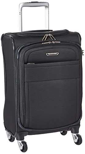 Travel document holders with multiple slots for passports and ticketsWomen's Travel Makeup Bags with Mirror in Pink and BlackSamsonite Eco Lite Spinner Unisex Medium Black Polyethylene Luggage Bag TSA Approved 112330-1548