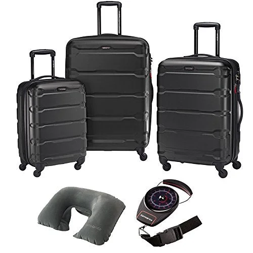 Luggage scales with digital display for accurate weight measurement at homeSamsonite Omni Hardside Luggage Nested Spinner Set Of 3 Black With Travel Kit Luggage scales with digital display for accurate weight measurement at homeSamsonite Omni Hardside Luggage Nested Spinner Set Of 3 Black With Travel Kit
