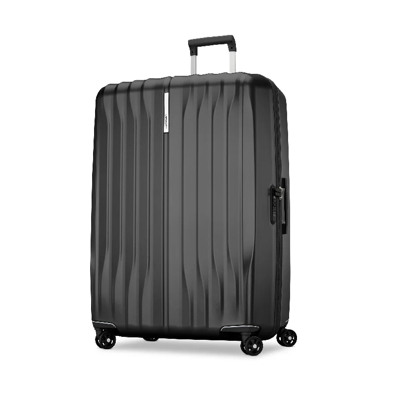 Luggage straps with buckle closures to secure overstuffed bagsSamsonite Uplift Hardside Spinner XLarge Luggage