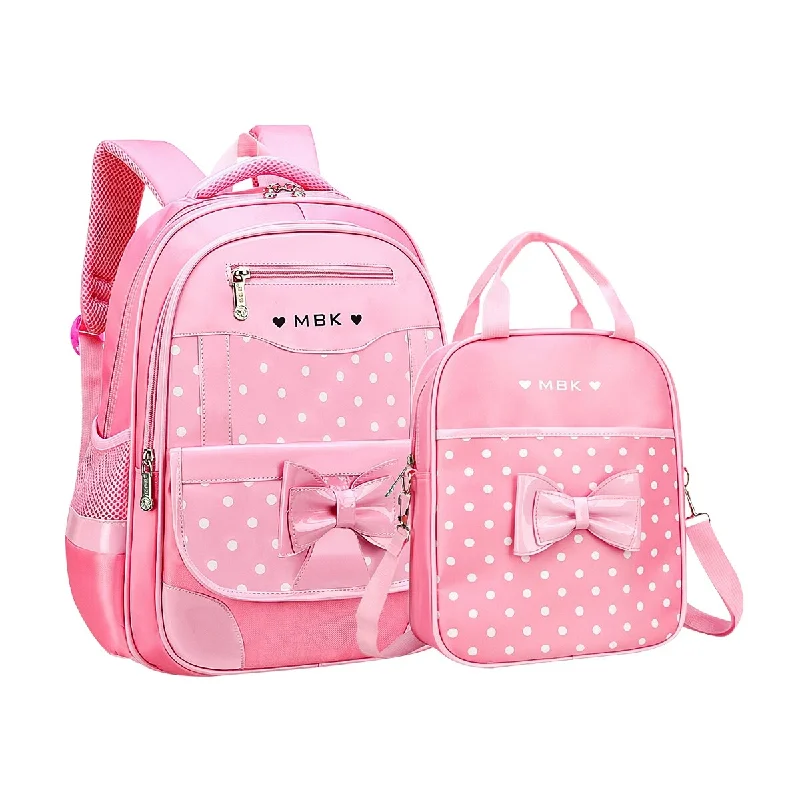 Compression packing bags to save space in travel backpacksSchool Backpack For Girls Cute Princess Primary Children Backpack