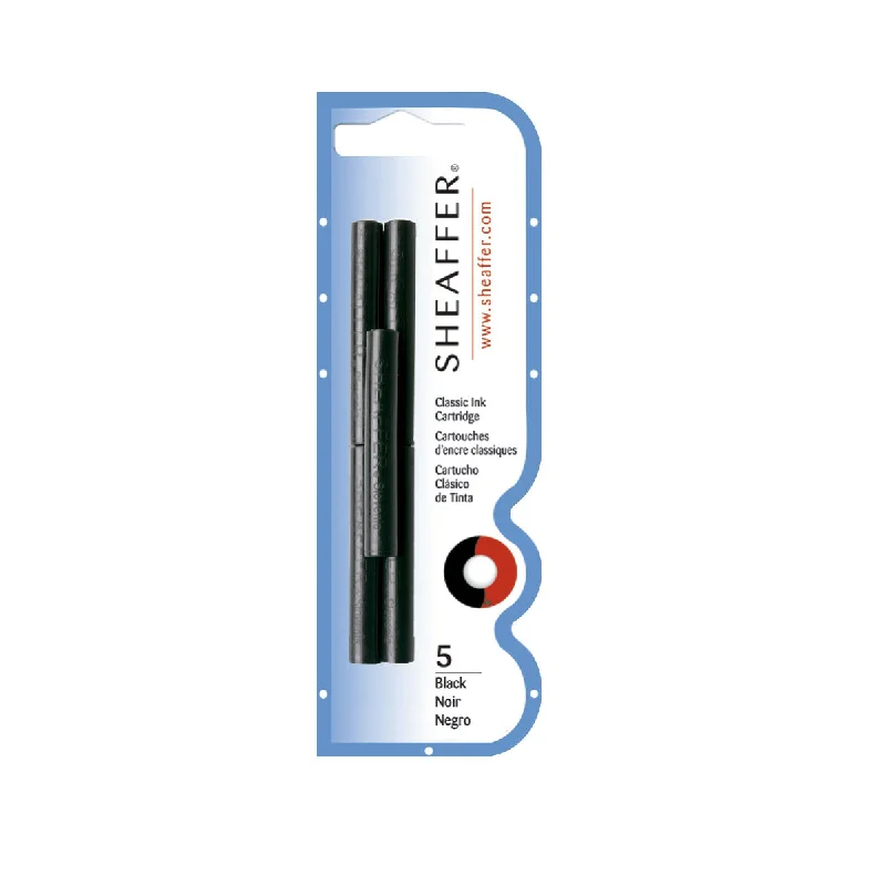 Portable shoe bags to keep footwear separate in suitcasesSheaffer Skrip Ink Cartridges (5-Pack Blister Card)