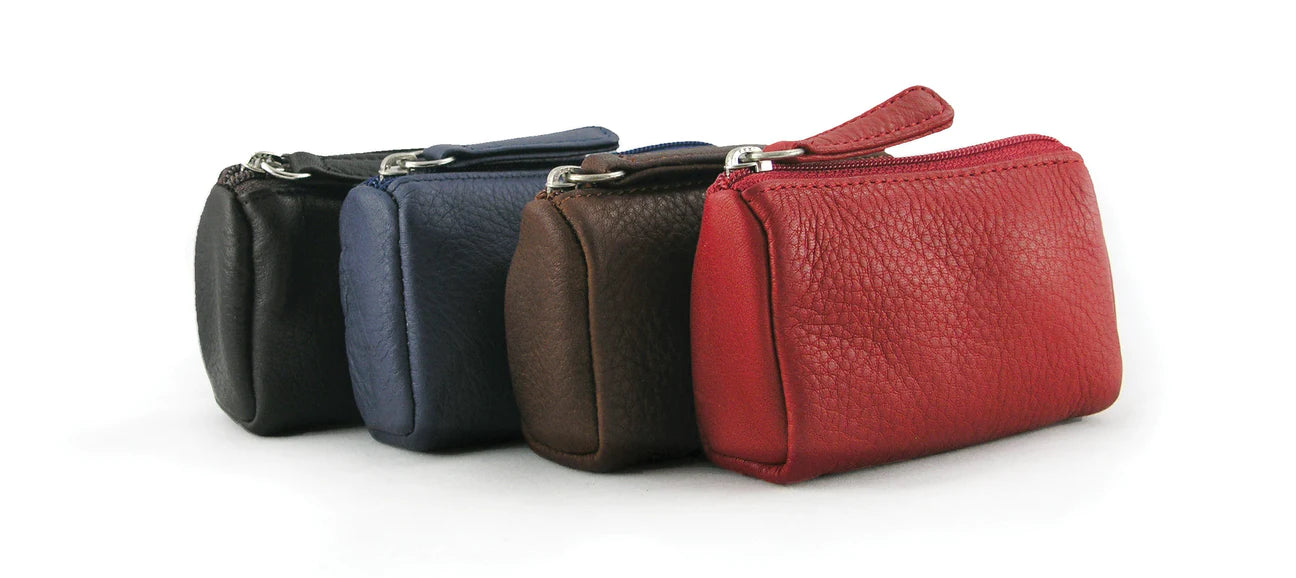 Neck pillows with memory foam for comfortable in - flight or car ridesOsgoode Marley Small Leather Coin Pouch- 1605