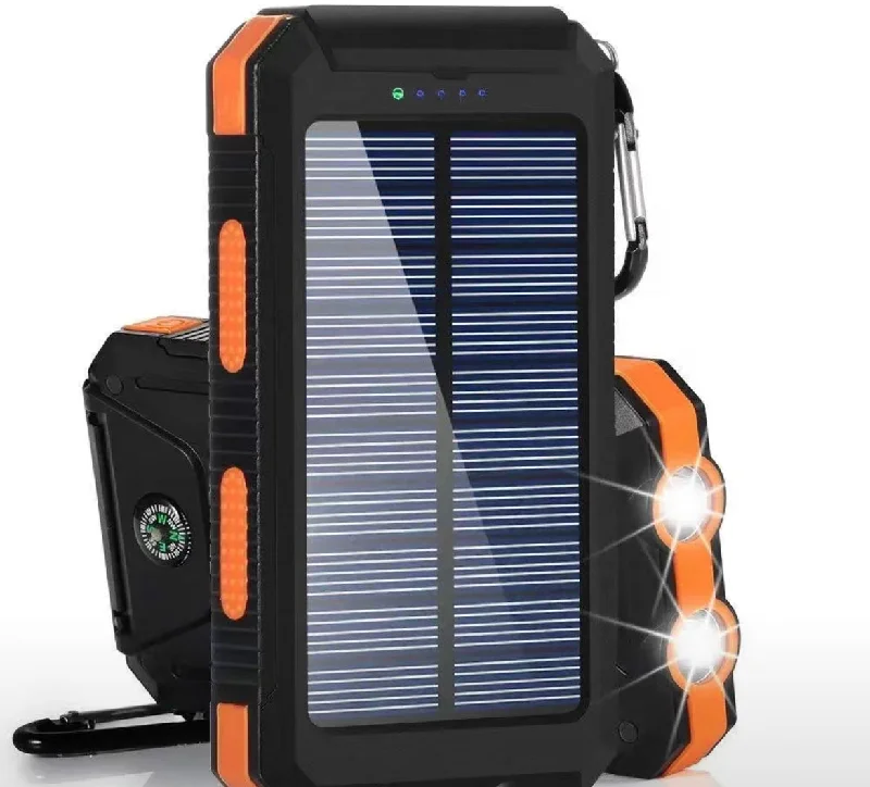 Luggage trolley organizers to hold small items like keys and phonesSolar Power Charger Power Bank