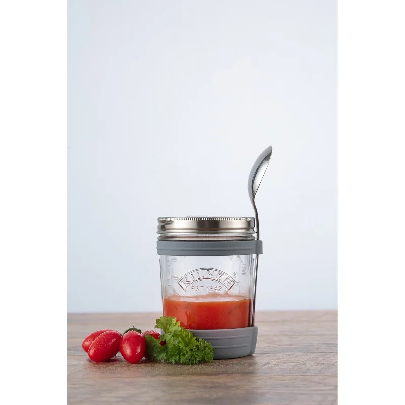 Luggage trolley organizers to hold small items like keys and phonesSoup Jar Set - Clear