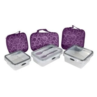 Luggage scales with digital display for accurate weight measurement at homeStor-All Solutions 11 Piece GO! Lunch Press & Click Variety Set- 3 Pack: Purple Luggage scales with digital display for accurate weight measurement at homeStor-All Solutions 11 Piece GO! Lunch Press & Click Variety Set- 3 Pack: Purple