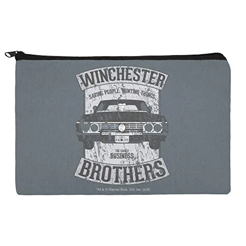 Portable shoe bags to keep footwear separate in suitcasesSupernatural Winchester Brother's Impala Makeup Cosmetic Bag Organizer Pouch