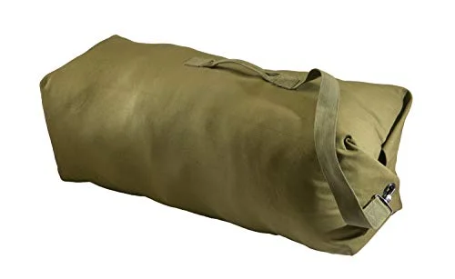 Portable shoe bags to keep footwear separate in suitcasesTexsport Top Load Canvas Duffle Duffel Travel Bag, Olive Drab, Giant