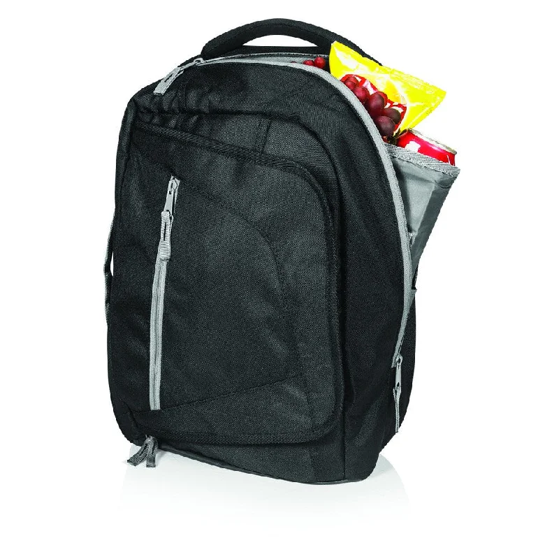 Lightweight luggage tags with personalized names and contact info for easy identificationTransition Black Cooler Backpack