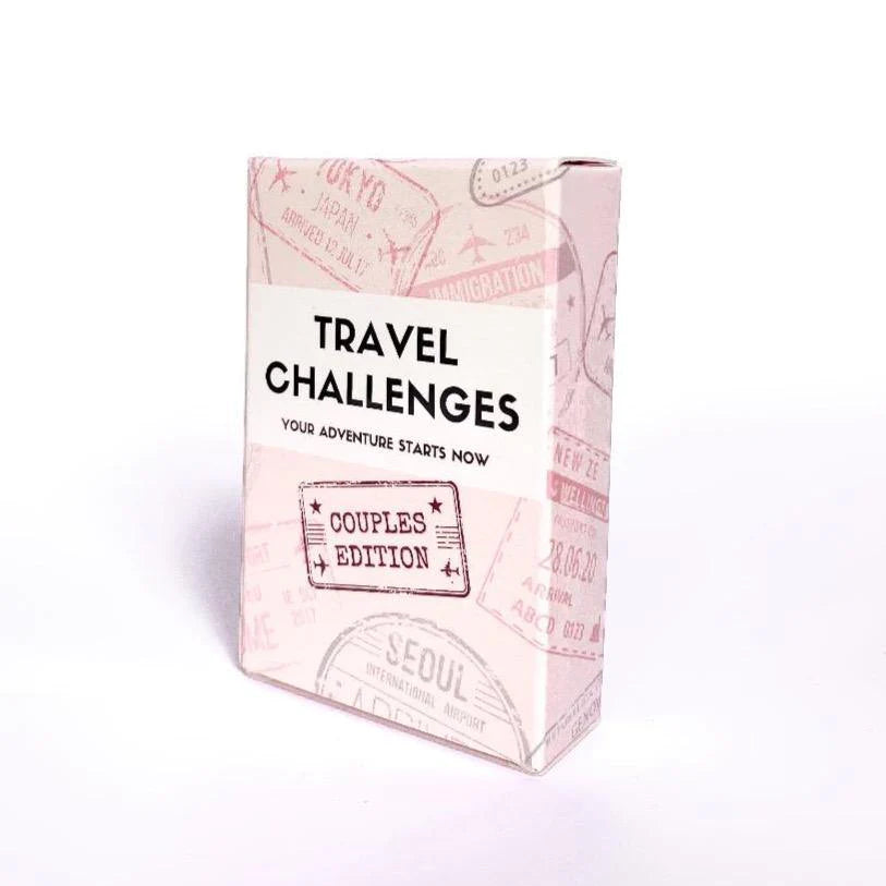Anti - theft RFID blocking travel wallet for safe money and card storageOn Sale- Travel Challenges Card Game (Couples Edition)