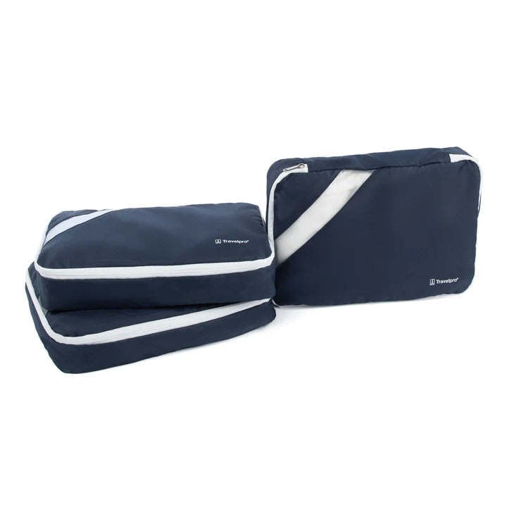 Travel backpack rain covers made of durable nylon materialTravelpro 3 Pack Roadtrip Large Packing Cubes- 41521AK02