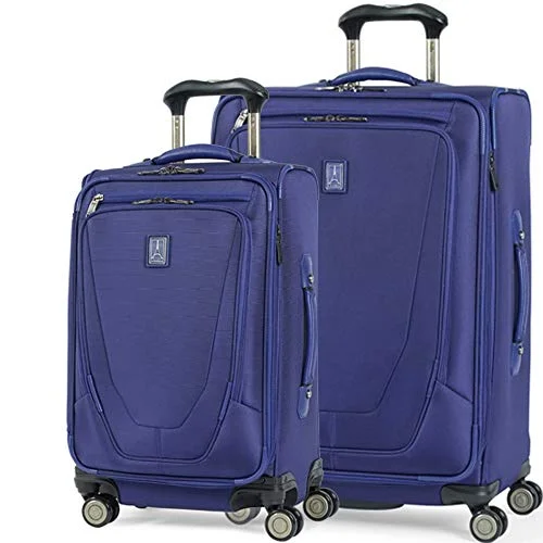 Portable shoe bags to keep footwear separate in suitcasesTravelpro Crew 11 2 Piece Set Of 21 |25 Expandable Spinner Suiter (One Size, Indigo)