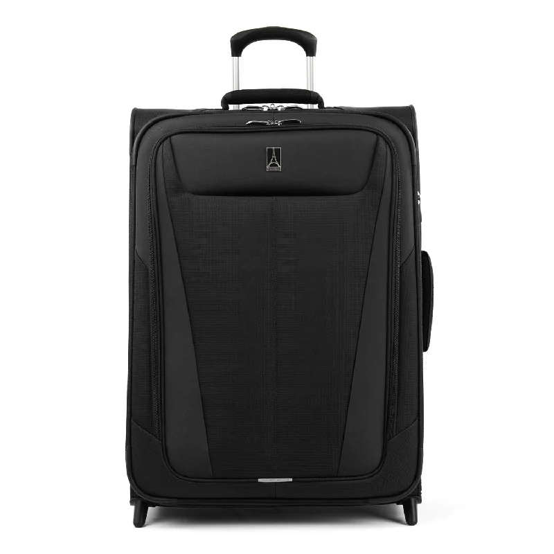 Earplugs and eye masks set for a good sleep during long - haul flightsTravelpro Luggage Expandable Checked-Medium, Black