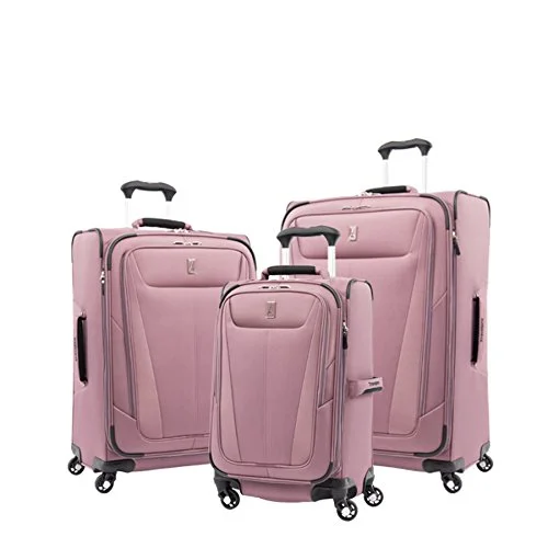 Portable shoe bags to keep footwear separate in suitcasesTravelpro Luggage Maxlite 5 | 3-Pc Set | 21" Carry-On, 25" & 29" Exp. Spinners (Dusty Rose)