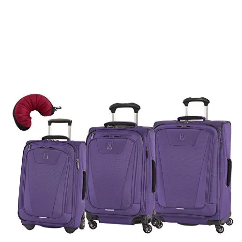 Luggage straps with buckle closures to secure overstuffed bagsTravelpro Maxlite 4 | 4-Pc Set | 22-Inch Rollaboard, 21 And 25-Inch Expandable Spinner, Travel