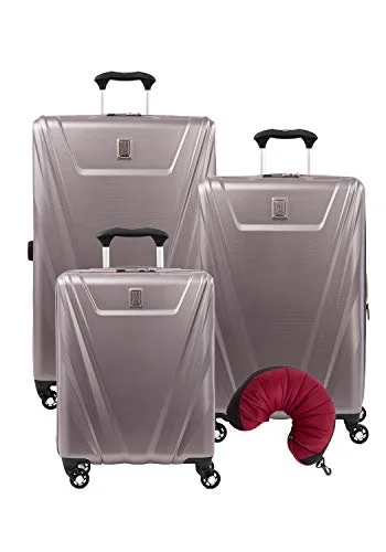 Hanging toiletry bags with multiple compartments for bathroom essentialsTravelpro Maxlite 5 Hardside 4-Pc Set: Int'L C/O, Exp. 25-Inch And 29-Inch Spinner With Travel