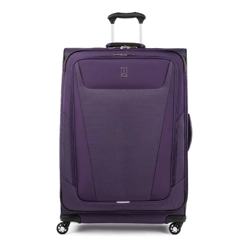Travel backpack rain covers made of durable nylon materialTravelpro Maxlite 5 Lightweight Checked Large 29" Expandable Softside Luggage Imperial Purple, 29-inch
