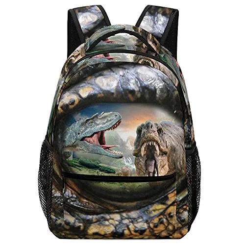 Travel backpack rain covers made of durable nylon materialWUMODDS Gators Eye Animal Eye Backpack Purse for Women Medium Size,Laptop Backpack for Men,Tote Bag for Women Work