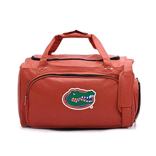 Waterproof luggage covers for protection against rain on outdoor tripsZumer Sport Florida Gators Basketball Leather Travel Kit Duffel Gym Bag - Made from Genuine Basketball Materials - Shoulder Strap and Handles - Shoe Compartment - Orange