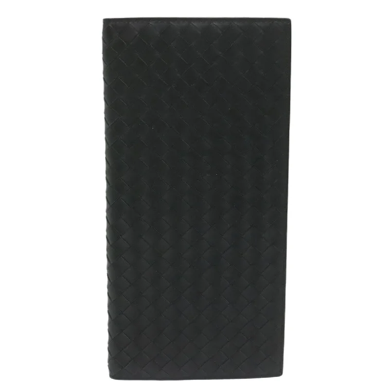 Money clips with magnetic closureBottega Veneta Intrecciato  Leather Wallet  (Pre-Owned)