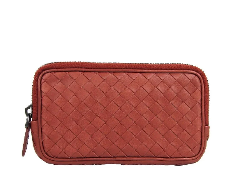 Elegant money clips for weddingsBottega Veneta Unisex Smartphone Case Rust Woven Leather Coin Purse Elegant money clips for weddingsBottega Veneta Unisex Smartphone Case Rust Woven Leather Coin Purse