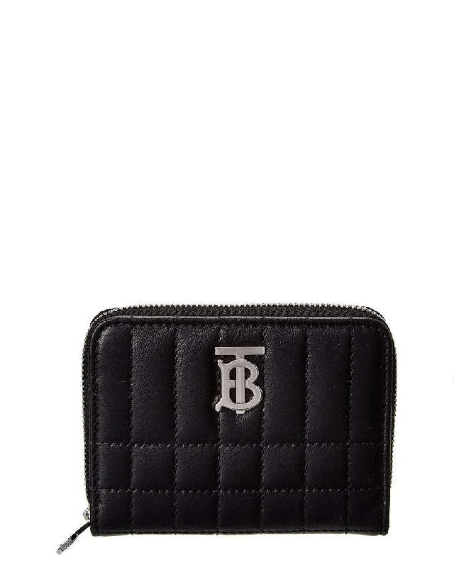 Waterproof women's money clip for beach outings​Burberry Lola Quilted Leather Coin Purse