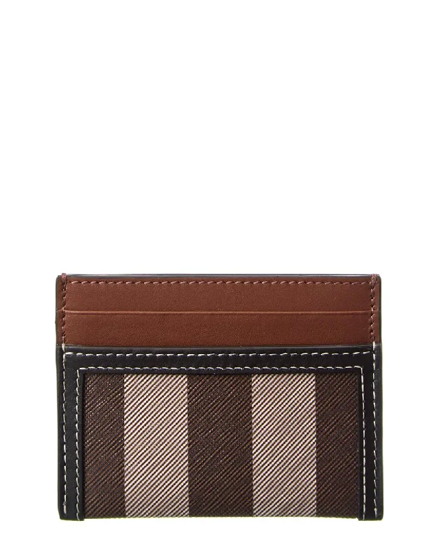 Custom money clips for corporate giftsBurberry Vintage Check E-Canvas & Leather Card Case Custom money clips for corporate giftsBurberry Vintage Check E-Canvas & Leather Card Case