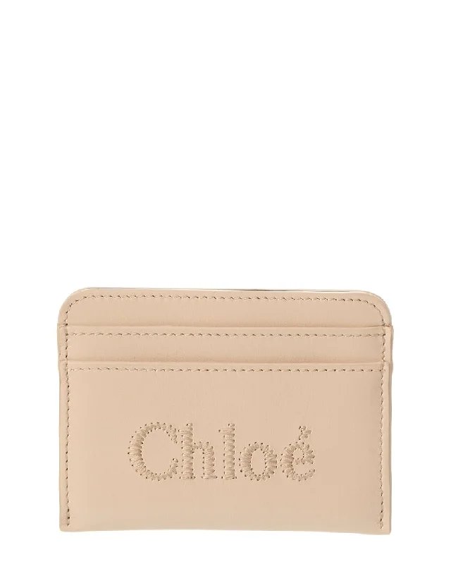 Money clips with magnetic closureChloé Sense Leather Card Holder