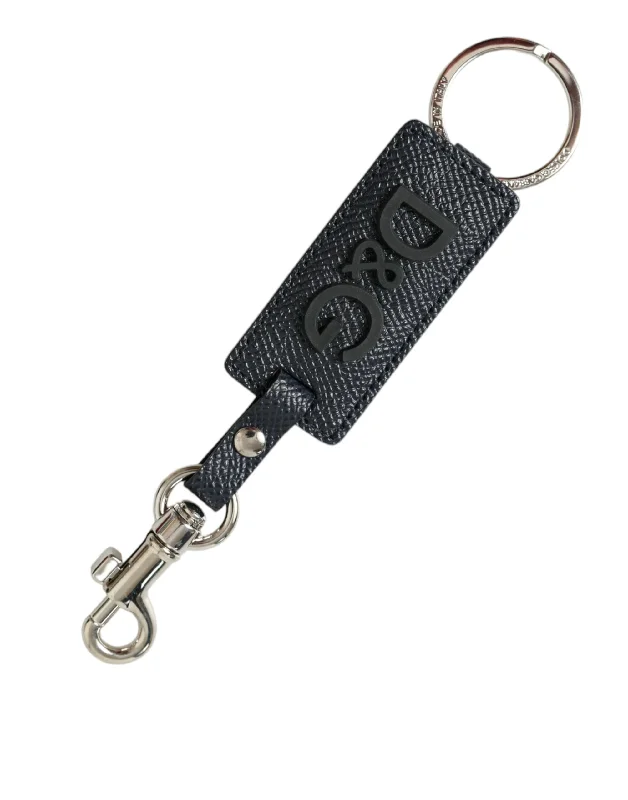 Money clips with RFID protectionDolce & Gabbana Calf Leather DG Logo Brass Keyring Women's Keychain Money clips with RFID protectionDolce & Gabbana Calf Leather DG Logo Brass Keyring Women's Keychain