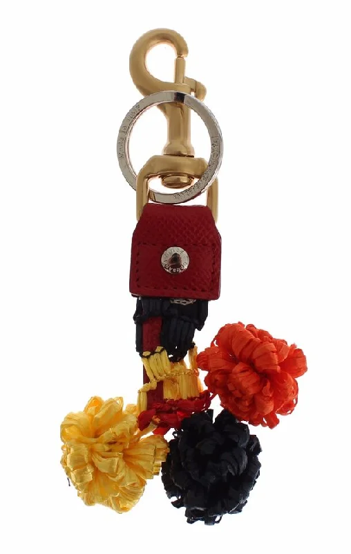 Best money clips for cash and cardsDolce & Gabbana Chic Raffia Leather Women's Keychain Best money clips for cash and cardsDolce & Gabbana Chic Raffia Leather Women's Keychain