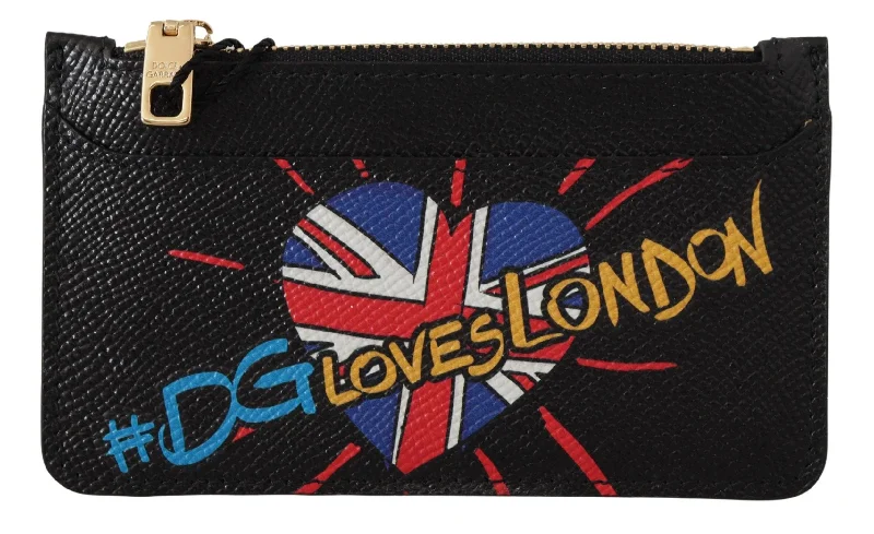 Money clips for holding large amounts of cashDolce & Gabbana Elegant Leather Coin Wallet with Zip Women's Closure Money clips for holding large amounts of cashDolce & Gabbana Elegant Leather Coin Wallet with Zip Women's Closure