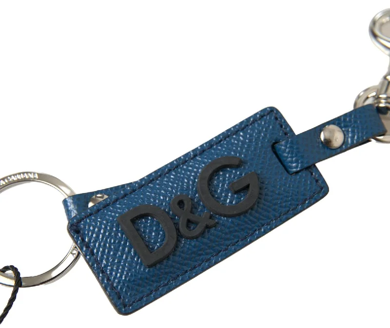 Luxury leather money clips with card slotsDolce & Gabbana Elegant Leather Keychain with Women's Accents Luxury leather money clips with card slotsDolce & Gabbana Elegant Leather Keychain with Women's Accents