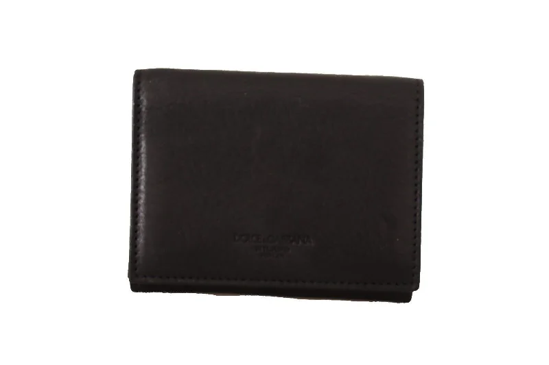 Luxury leather money clips with card slotsDolce & Gabbana Elegant Trifold Leather multi Kit Women's Accessory Luxury leather money clips with card slotsDolce & Gabbana Elegant Trifold Leather multi Kit Women's Accessory