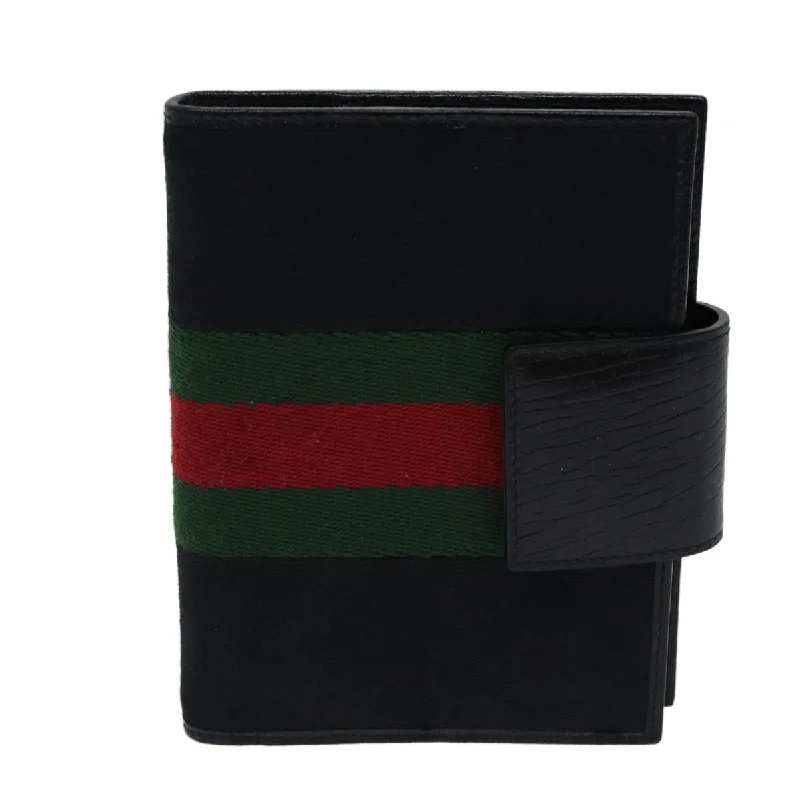 Vintage-style money clips for collectorsGucci Sherry  Canvas Wallet  (Pre-Owned)