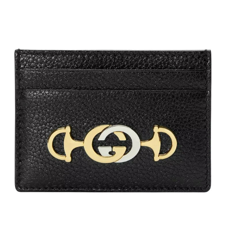 Best money clips for cash and cardsGucci Women's Zumi Leather Card Holder Wallet Metal GG Logo Best money clips for cash and cardsGucci Women's Zumi Leather Card Holder Wallet Metal GG Logo