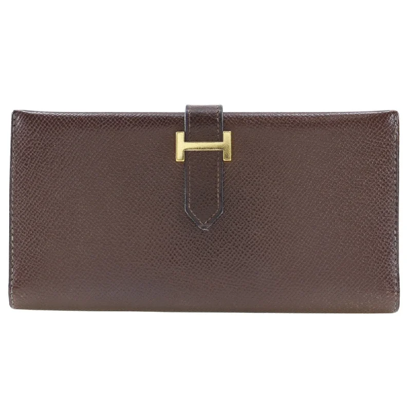 Top-rated money clips for everyday useHermès Béarn  Leather Wallet  (Pre-Owned)