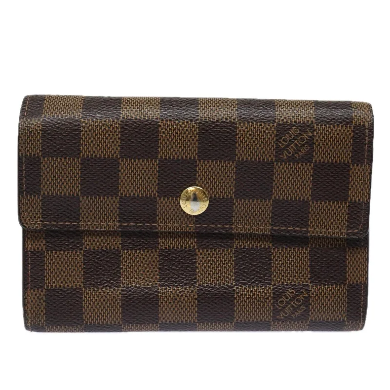 Women's money clip in a metallic sheen finish​Louis Vuitton Alexandra  Canvas Wallet  (Pre-Owned)