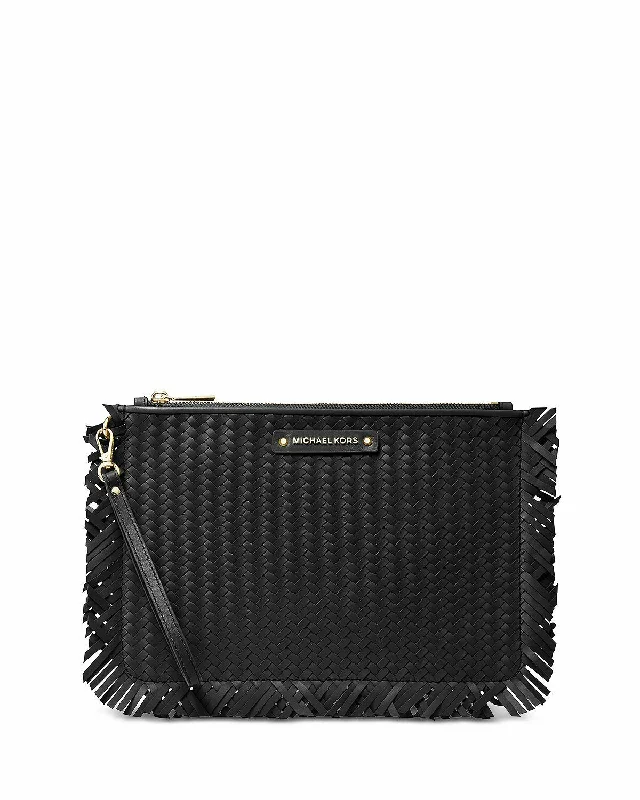 Money clips for holding large amounts of cashMichael Kors Jet Set Woven Leather Large Zi ouch Clutch Wristlet&Gift Box Money clips for holding large amounts of cashMichael Kors Jet Set Woven Leather Large Zi ouch Clutch Wristlet&Gift Box