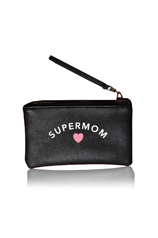 Money clips with RFID protectionSupermom Pouch In Black