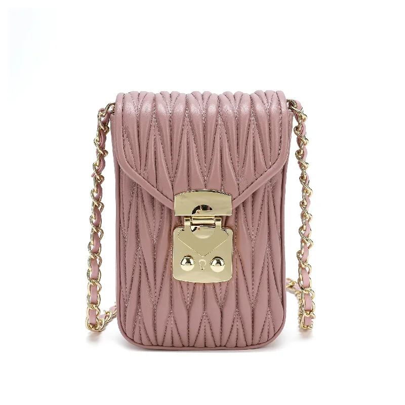 Money clips with RFID protectionTiffany & Fred Sheepskin Leather Phone Bag
